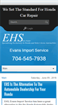 Mobile Screenshot of evansimportservice.com